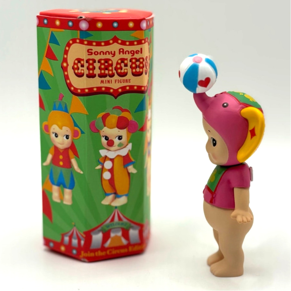 New Unbranded Mini Kewpie/Angel Figure, Circus Elephant Costume, Open Box - Picture 3 of 5